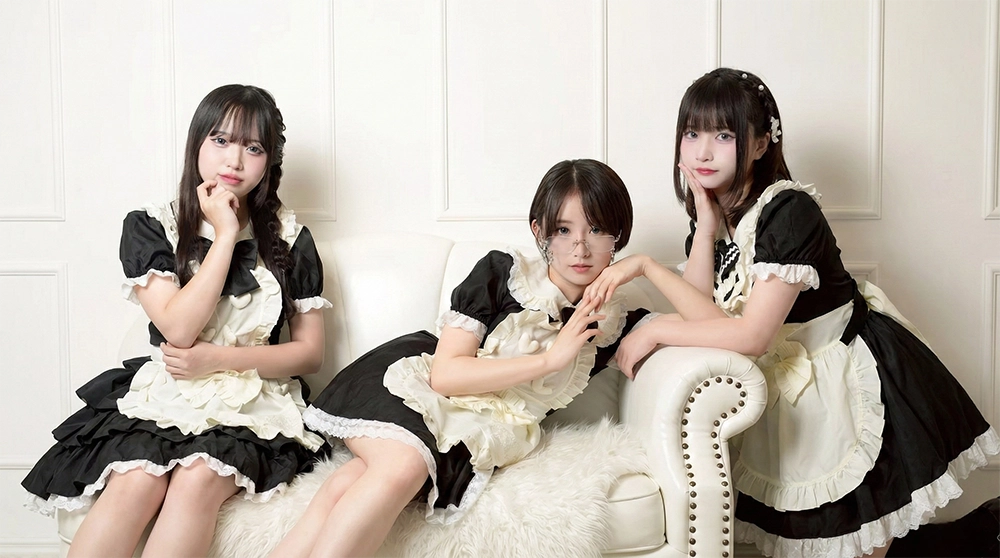 パステルカラーのメイドさんたち